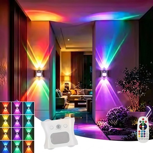 Rgb led night light motion - night,
