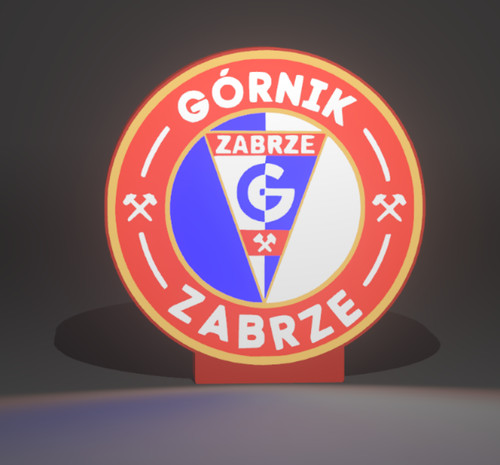 Gornik zabrze lamp led night - gornik,