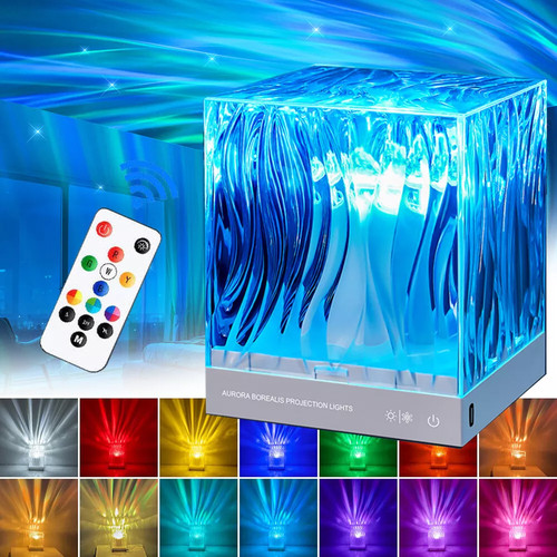 Rgb cube northern lights - rgb,
