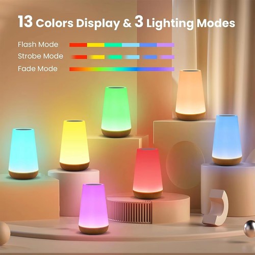Night light led touch bedside - led,