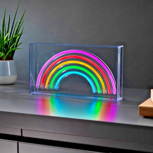 Rainbow led neon light usb - neon,