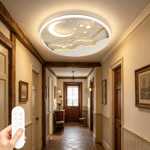 Smart star moon ceiling - moon,