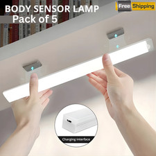 5 PACK 20cm LED PIR Motion