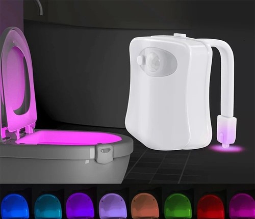 Rechargeable toilet bowl night - rechargeable,