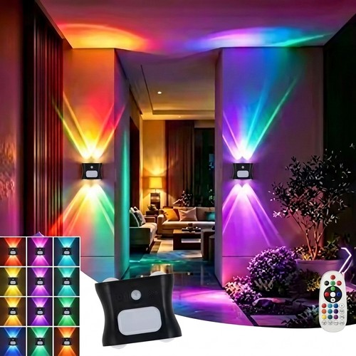 4pcs led rgb motion sensor - 1-4pcs,