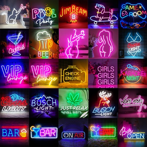 Large led neon - neon, signs