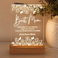 Personalised Acrylic Night