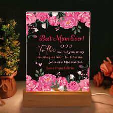 Persoanlised Acrylic LED Lamp