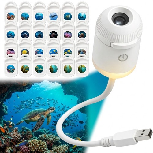 Portable night light - portable, projector
