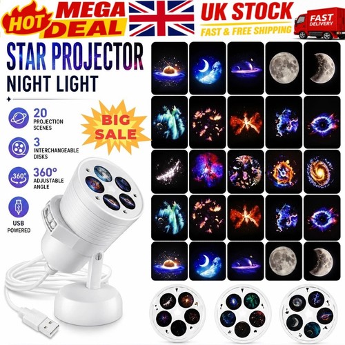 Galaxy star projector - 1,