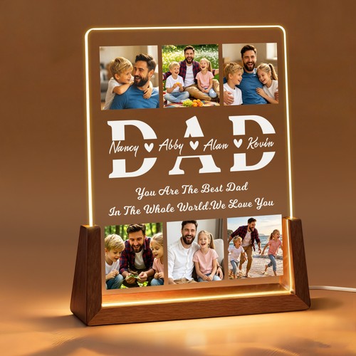 Personalised acrylic photo - acrylic,