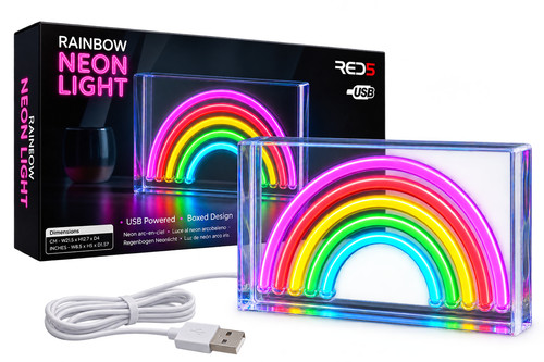 Rainbow led neon - neon, usb