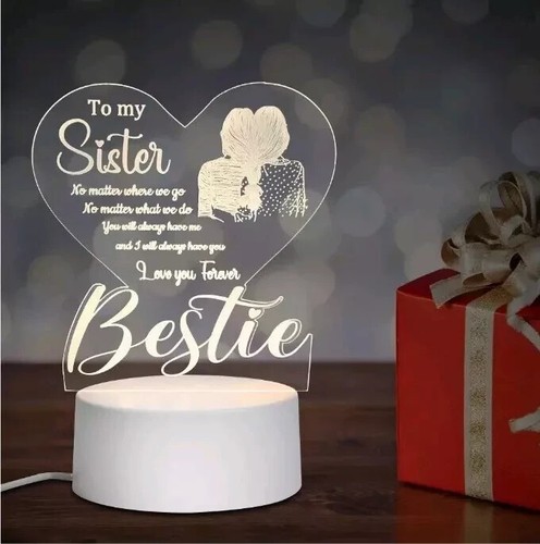 Bestie gifts acrylic night - gifts,